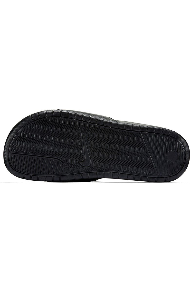 Nike Benassi JDI Slide Sandal, Alternate, color, 090 Black-White