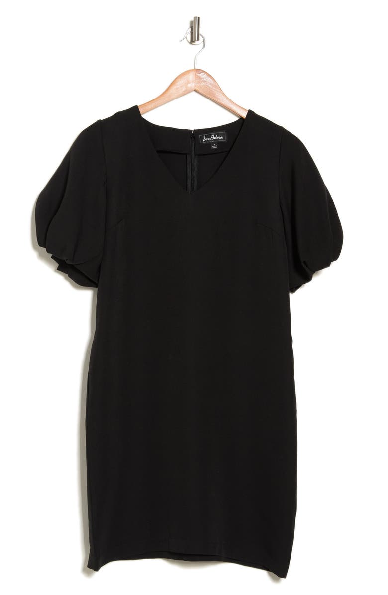 Sam Edelman Puff Sleeve Shift Dress, Alternate, color, 