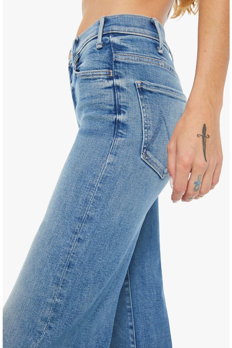 Hustler Roller Sneak Flare Jeans, Alternate, color, RIDING THE CLIFFSIDE