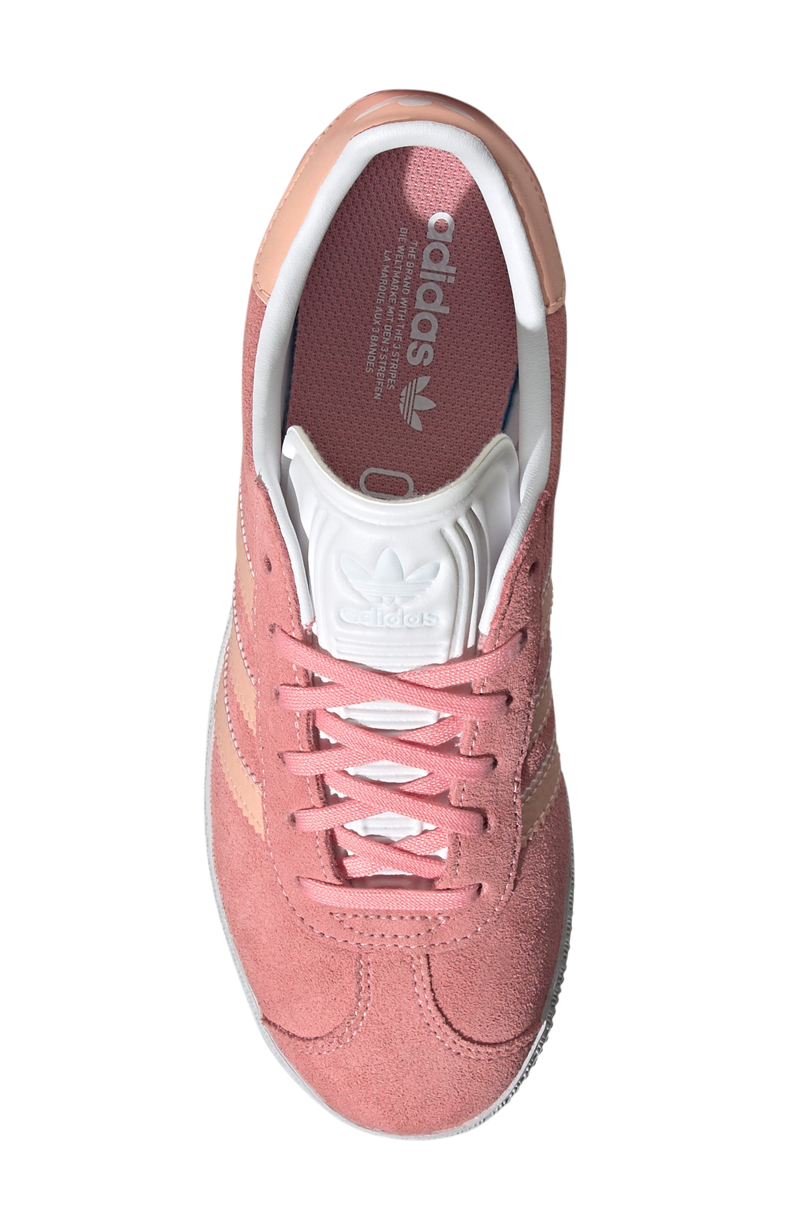 Kids' Gazelle Sneaker, Alternate, color, SEMI PINK SPARK