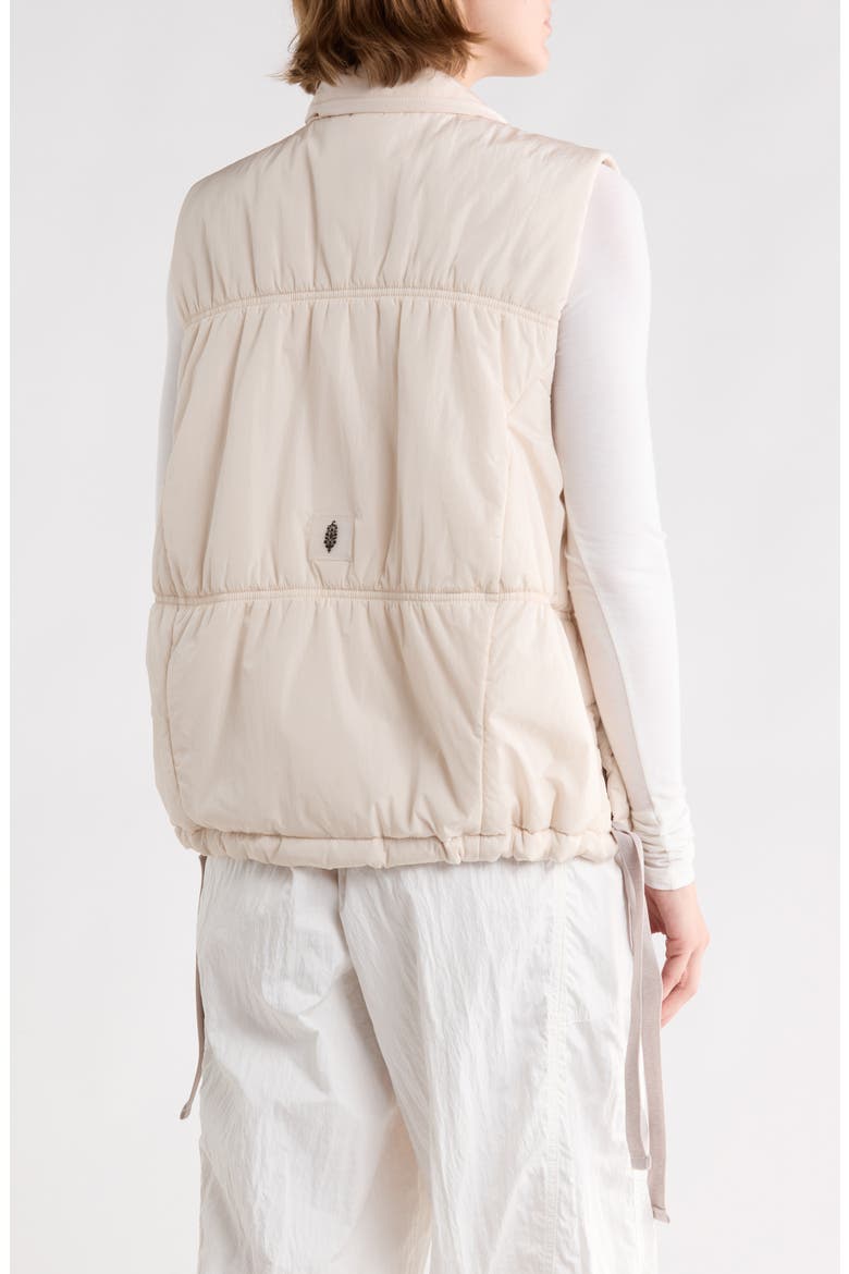 Easy Breezy Puffer Vest, Alternate, color, IVORY