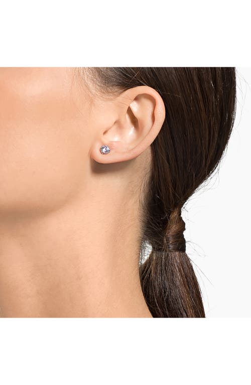 Swarovski Attract Crystal Stud Earrings In Silver