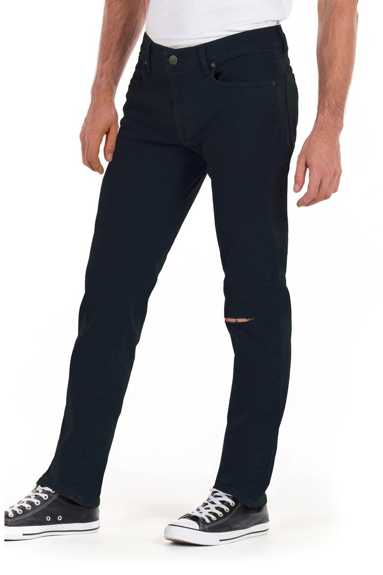Lexington Slim Straight Leg Jeans, Alternate, color, JETT RIP KEE