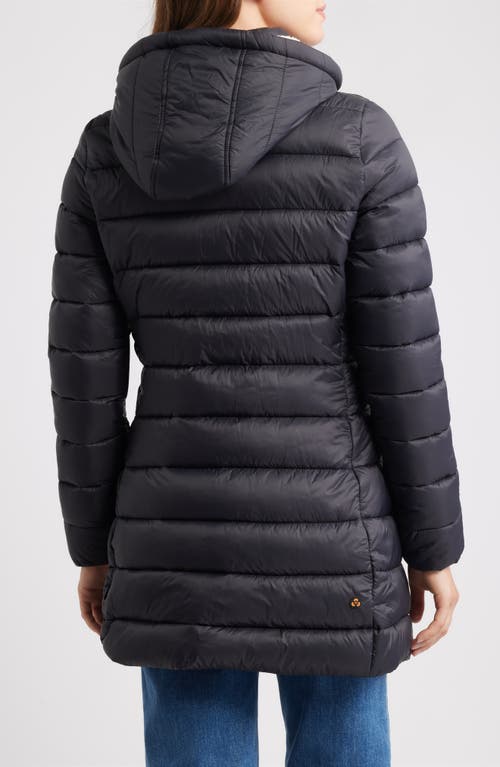 Save The Duck Joanne Quilted Water Repellent Puffer Jacket In Black