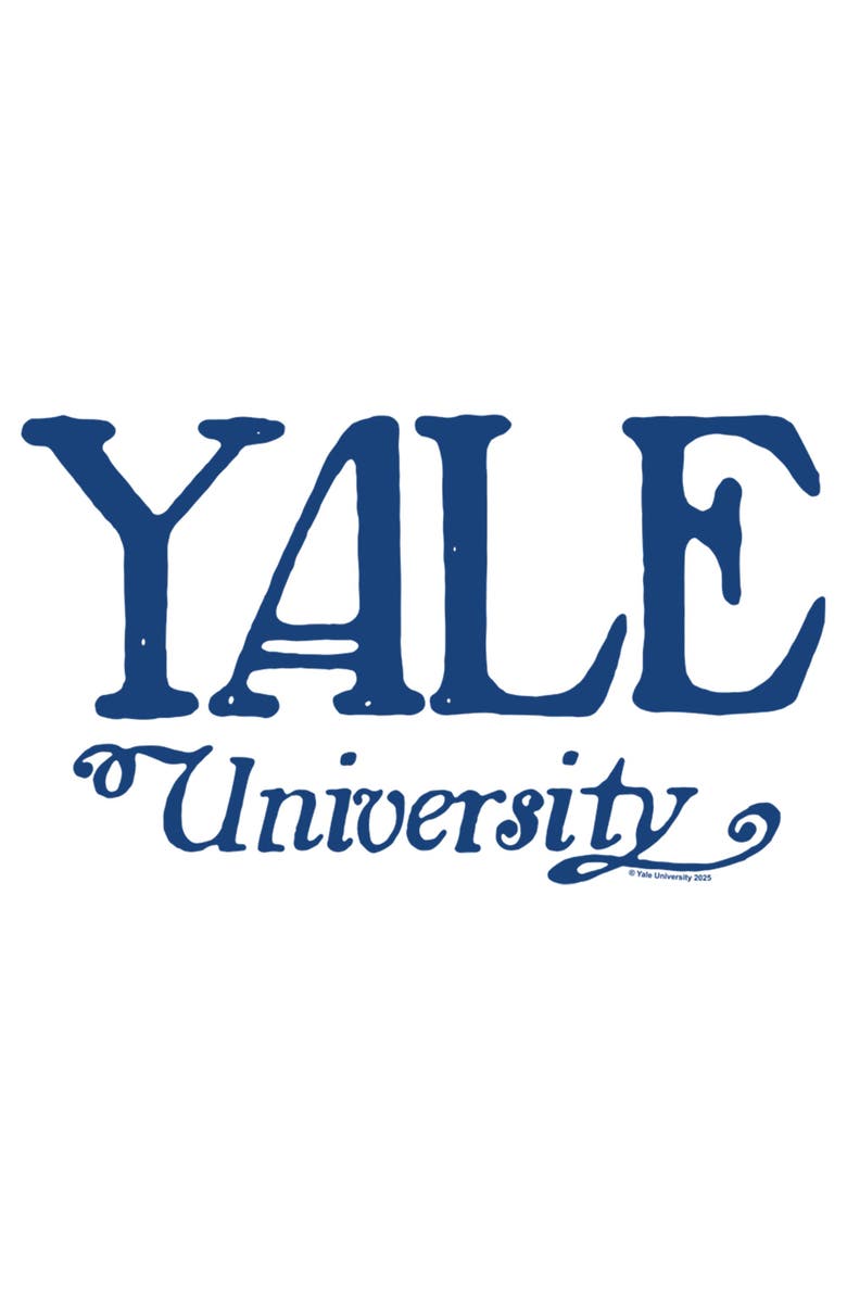 Yale University Men's Yale University Collegiate School Graphic T-Shirt, Alternate, color, White