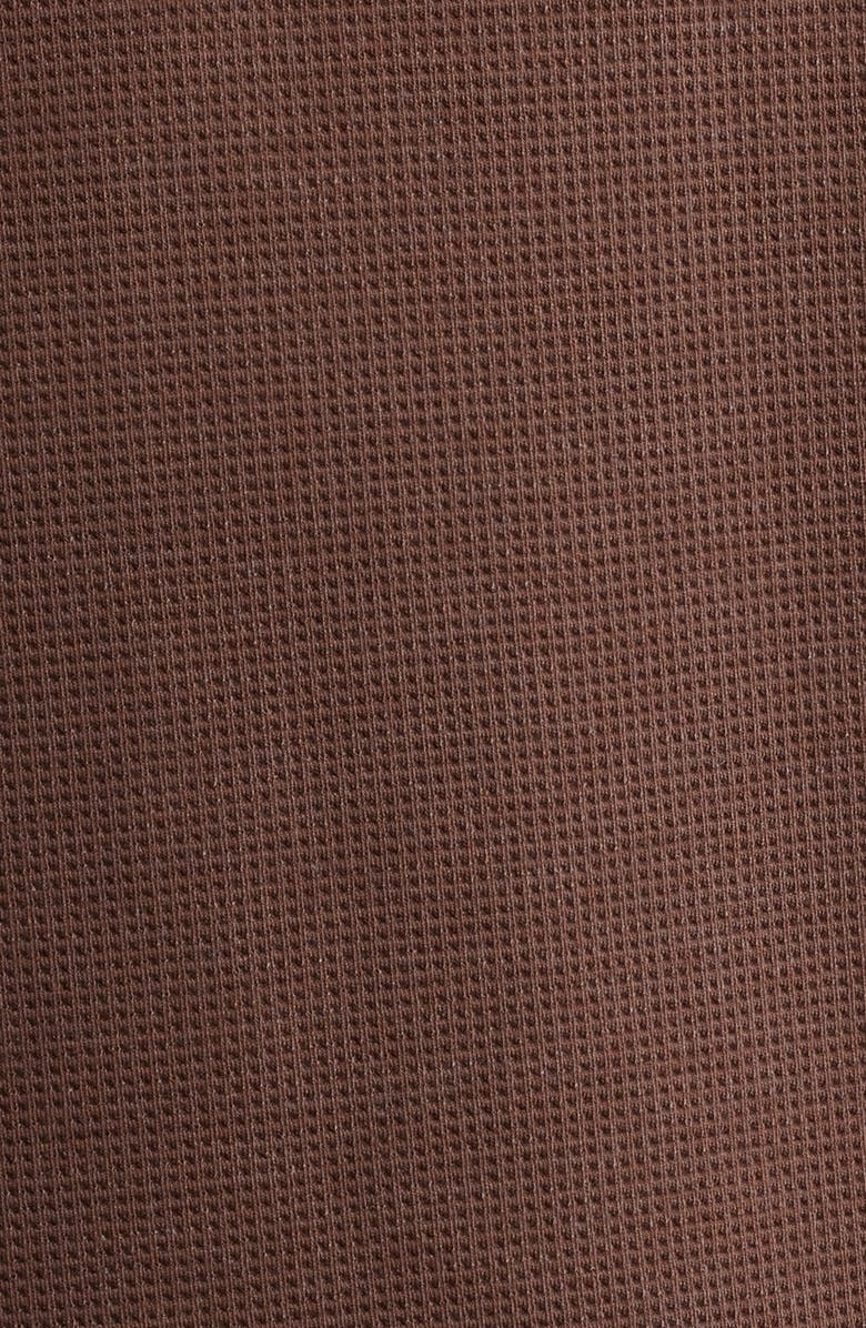 Free Fly Waffle Quarter Zip Pullover, Alternate, color, Chestnut