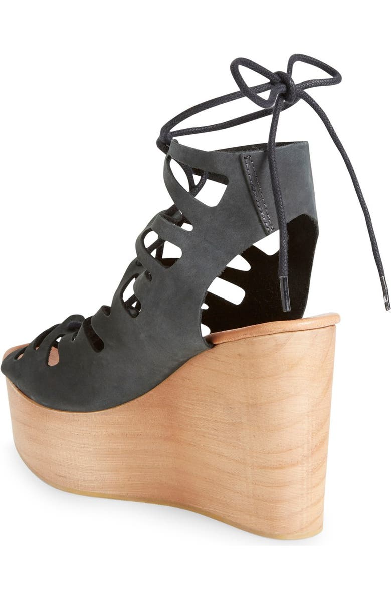 Musse & Cloud 'Oneka' Lace-Up Sandal, Alternate, color,