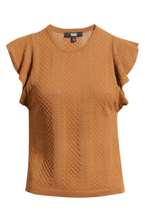 Margo Mixed Stitch Knit Top