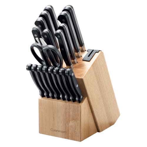 Cuisine::pro Sabre 20 Piece Knife Block In Black