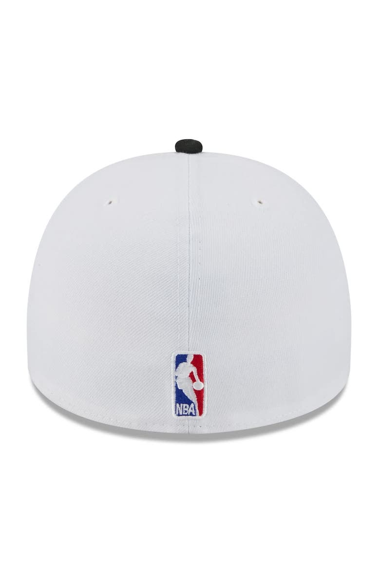 New Era Men's New Era White/Black San Antonio Spurs 2025 NBA Draft A-Frame 59FIFTY Fitted Hat, Alternate, color,
