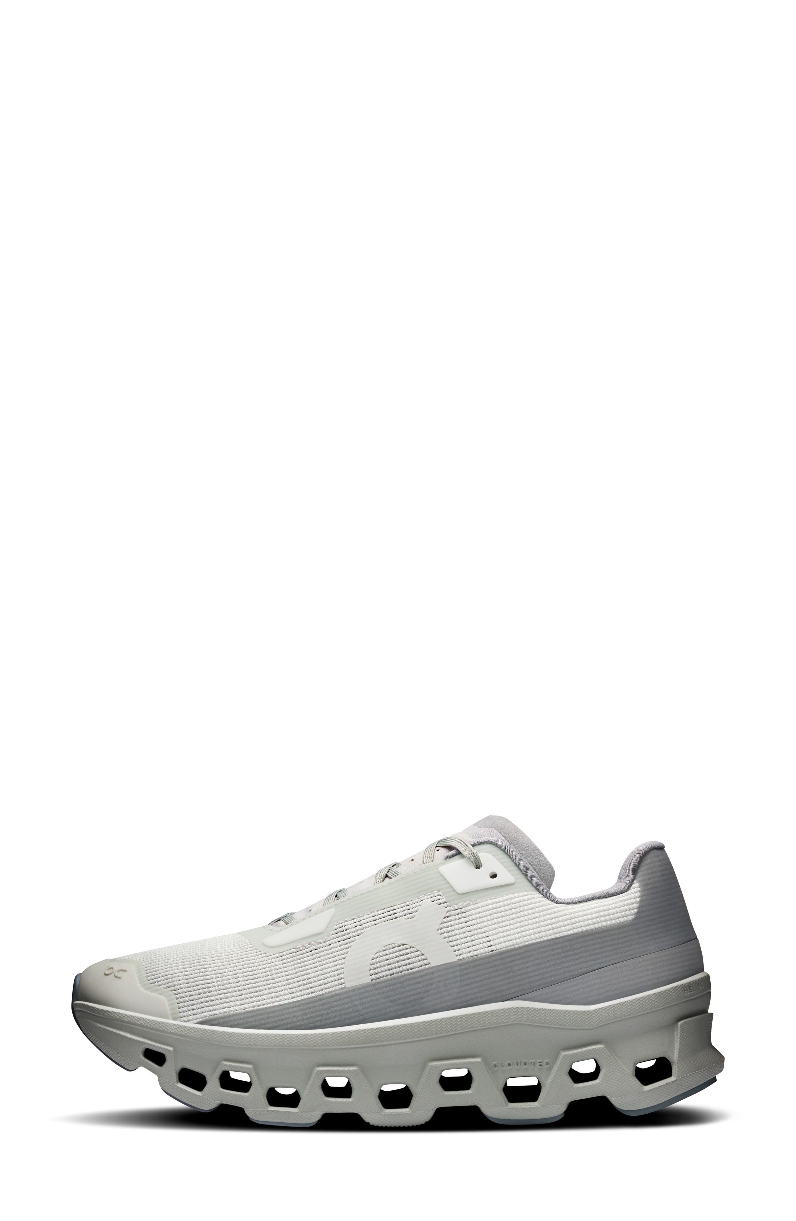 On Cloudmonster Void Sneaker, Alternate, color, Iceberg/ Tin