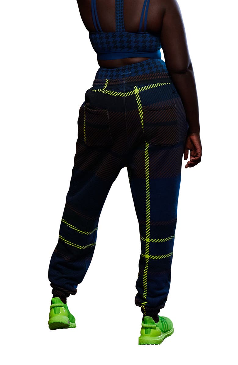 adidas x IVY PARK Plaid French Terry Sweatpants, Alternate, color,