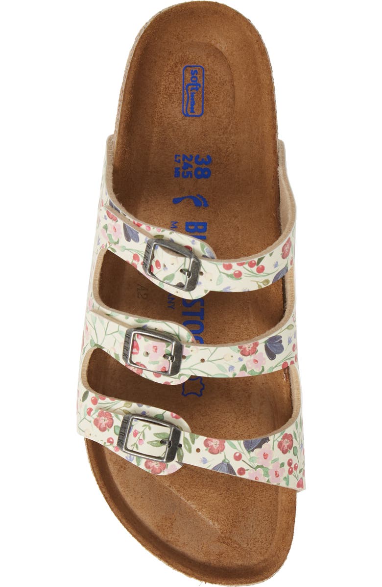 Birkenstock Florida Meadow Flowers Birko-Flor<sup>™</sup> Slide Sandal, Alternate, color,