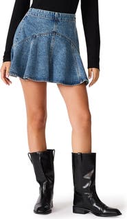 Steve Madden Natallie Denim Miniskirt