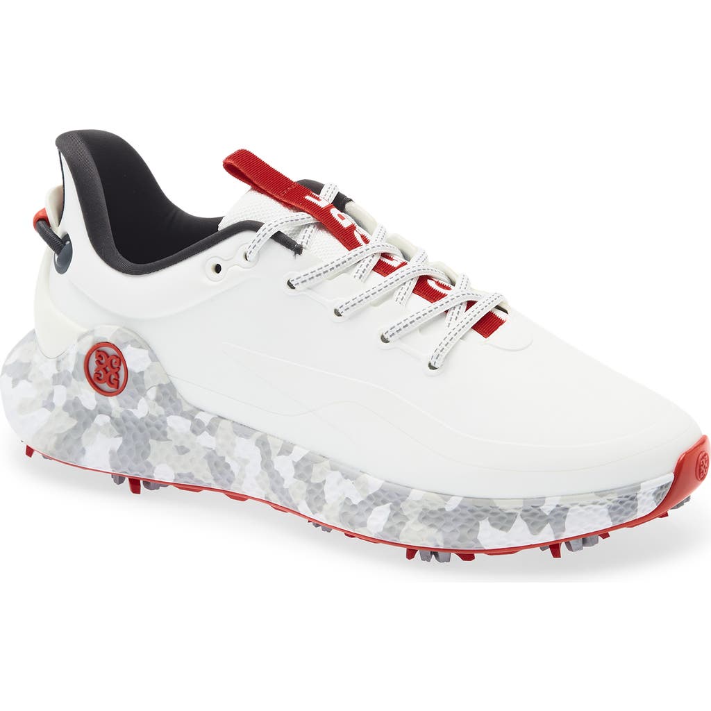 G/fore Mg4+ O2 G/lock Camo Mid Sole Golf Shoe In Snow/ Charc