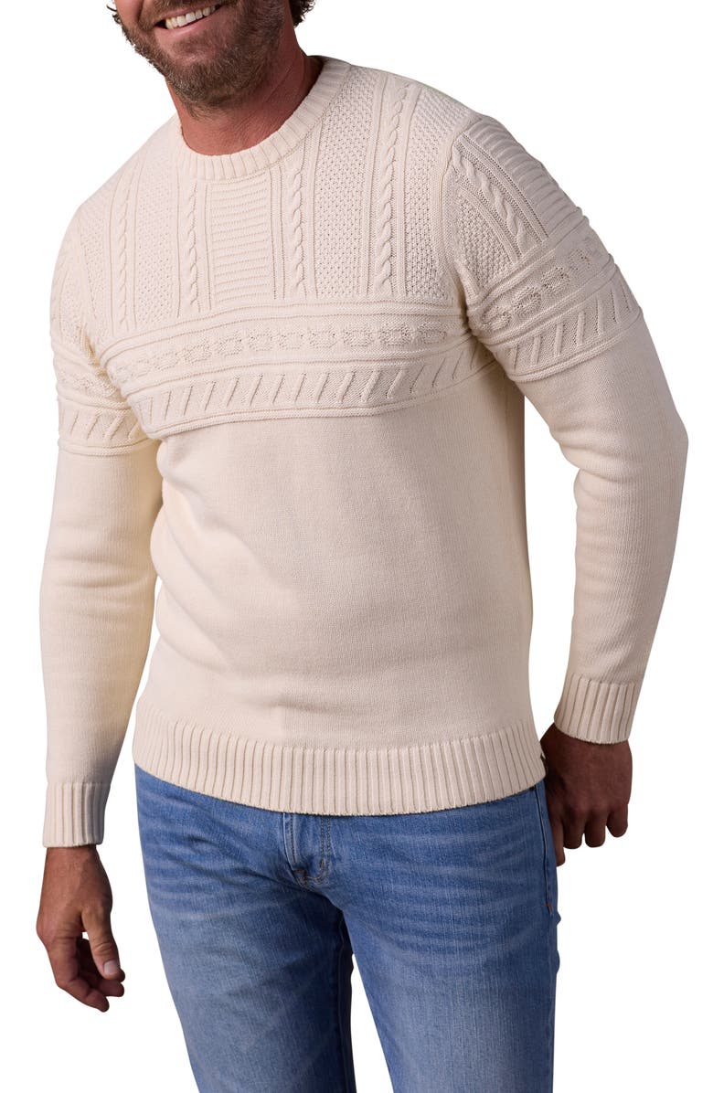 The Normal Brand Fisherman Crewneck Sweater, Main, color,