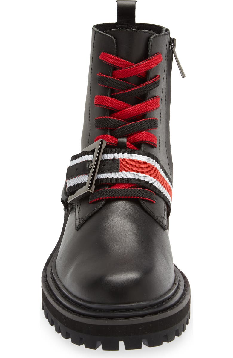 Cecelia New York Hayden Lug Sole Combat Boot, Alternate, color,