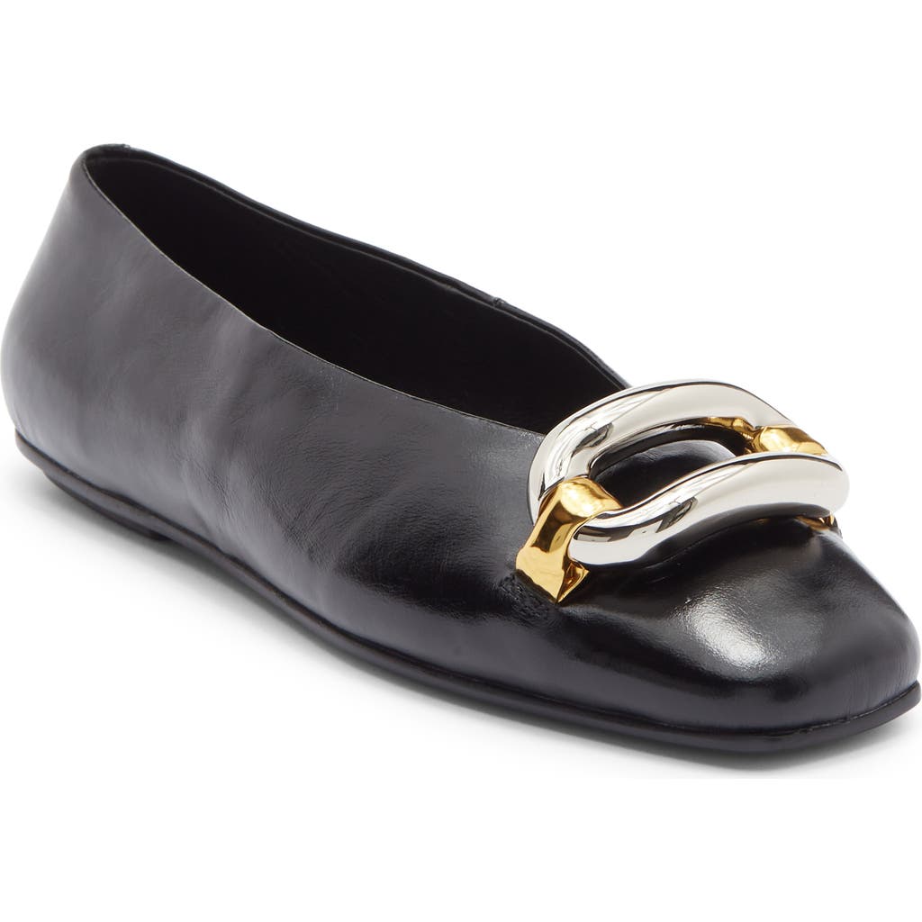 Jeffrey Campbell Figures Ballet Flat In Black