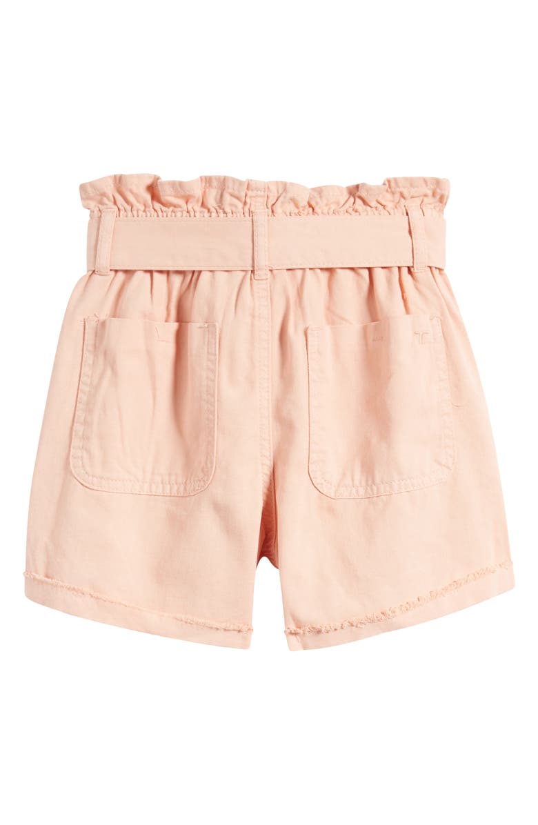 Tractr Kids' Paperbag Shorts, Alternate, color, Pink