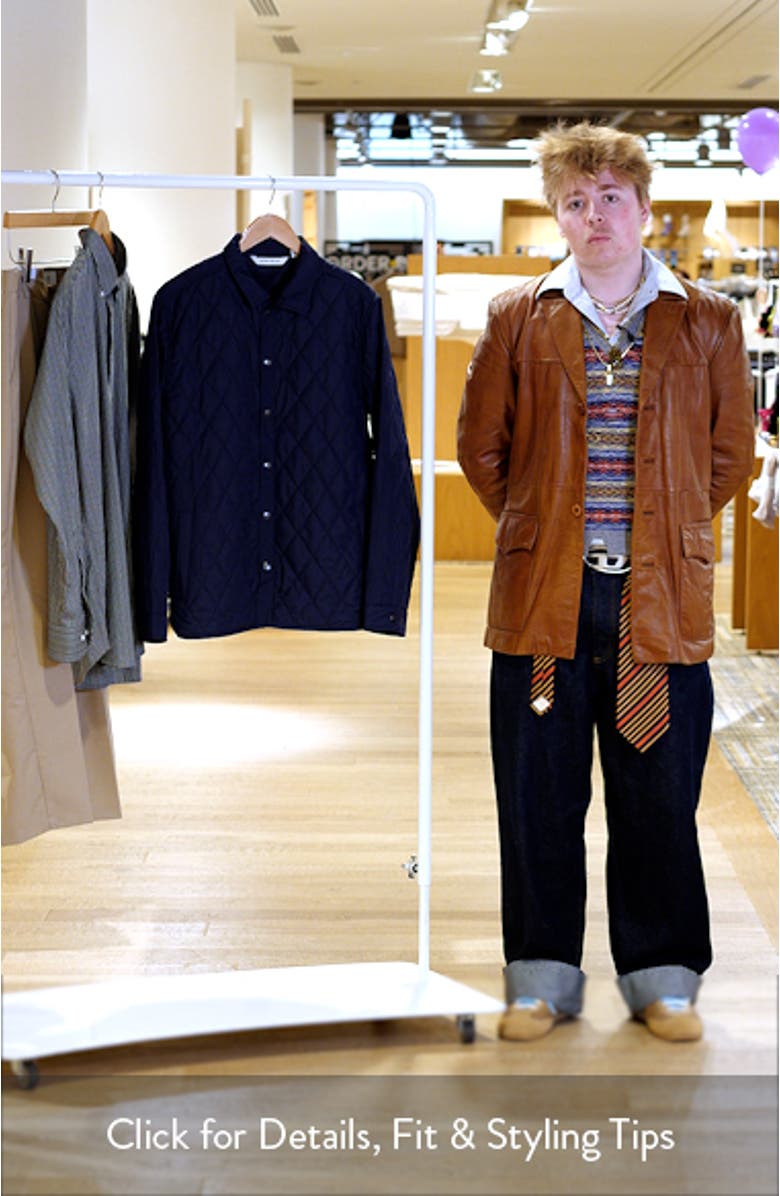 Brighton Quilted Shirt Jacket, sales video thumbnail