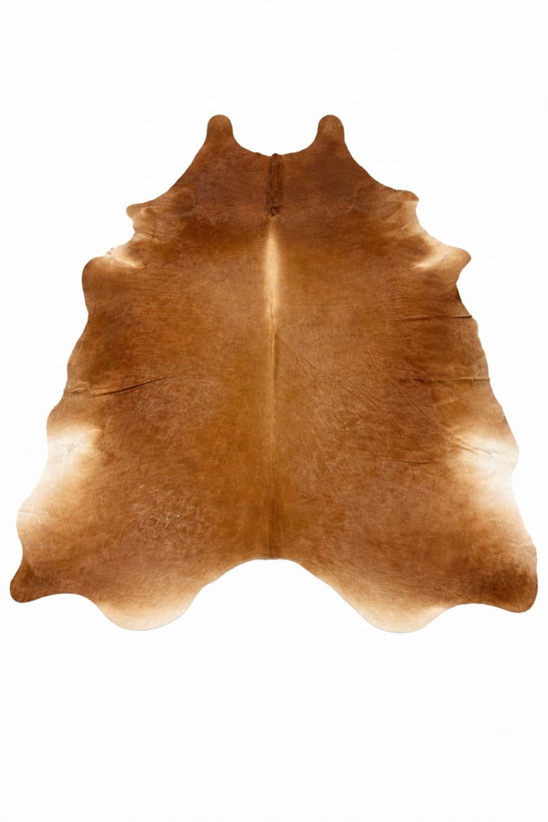 Eco Hides Lauren Browns Cowhide Rug 8'10" × 7'5", Main, color, Warm Browns