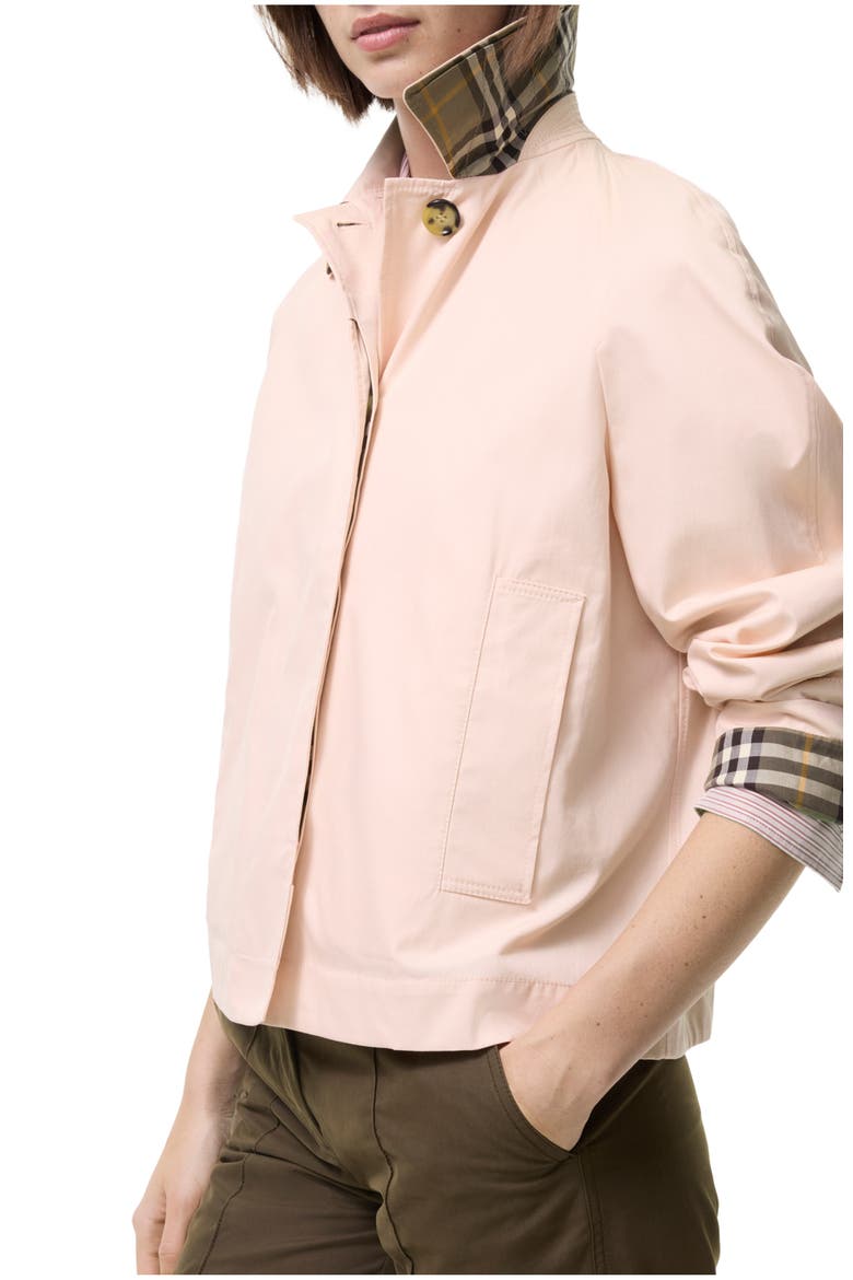 Tropical Gabardine Tickhill Jacket, Main, color, Compact pink
