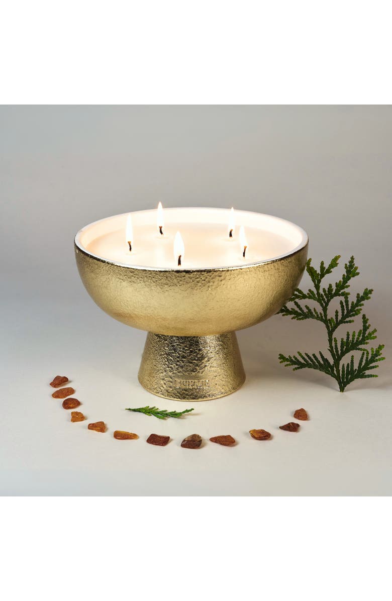 Blueme Festive Giant Ceramic Candle, Alternate, color, 