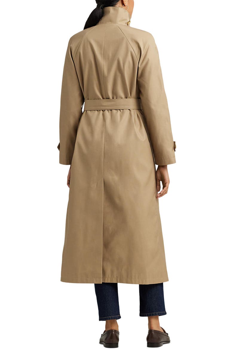 Lauren Ralph Lauren Cotton Blend Coat, Alternate, color, Sand