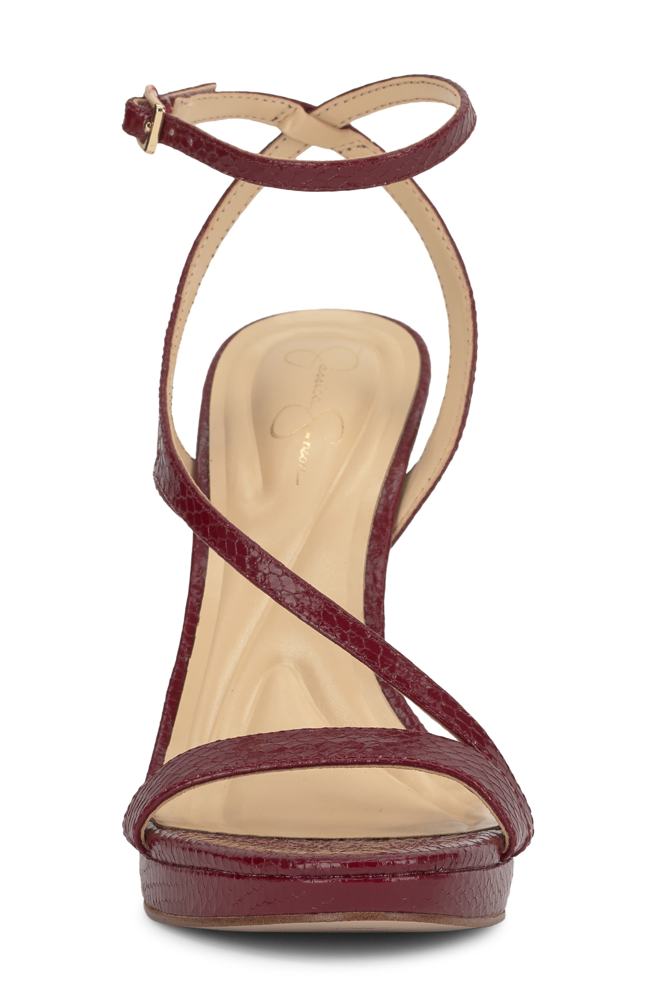 Jessica Simpson Dixia Sandal, Alternate, color, Chili Pepper