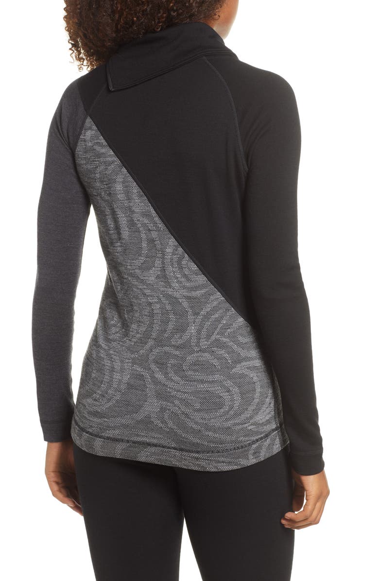 Smartwool Merino 250 Asymmetrical Zip Top, Alternate, color, 