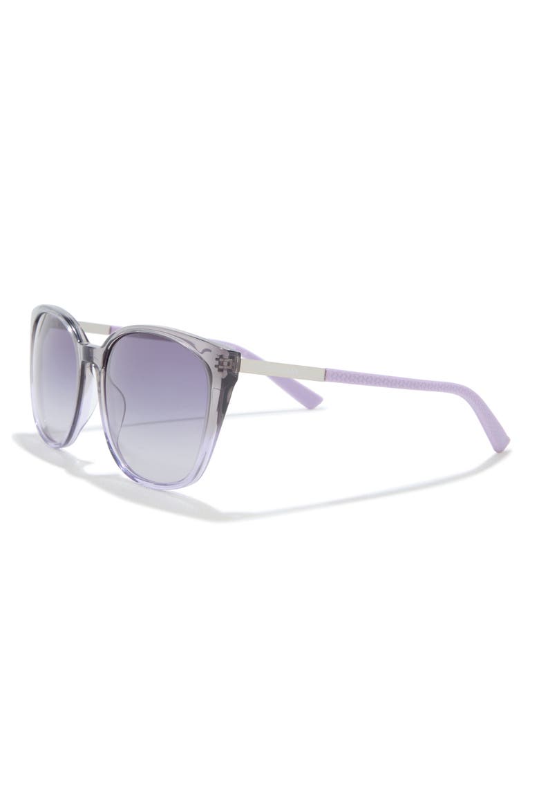 57mm Zerogrand Square Sunglasses, Alternate, color, LILAC FADE