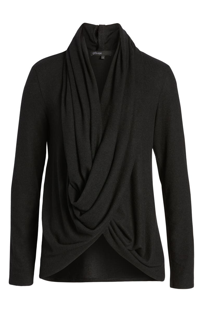 GIBSONLOOK Gibson Cozy Convertible Wrap Cardigan, Alternate, color,