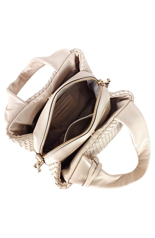 Lodis Eleanor Woven Crossbody Bag In Brown