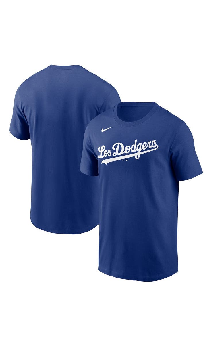 Nike Men's Nike Los Angeles Dodgers City Connect Wordmark T-Shirt, Main, color,