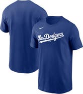 Nike Men's Nike Los Angeles Dodgers City Connect Wordmark T-Shirt