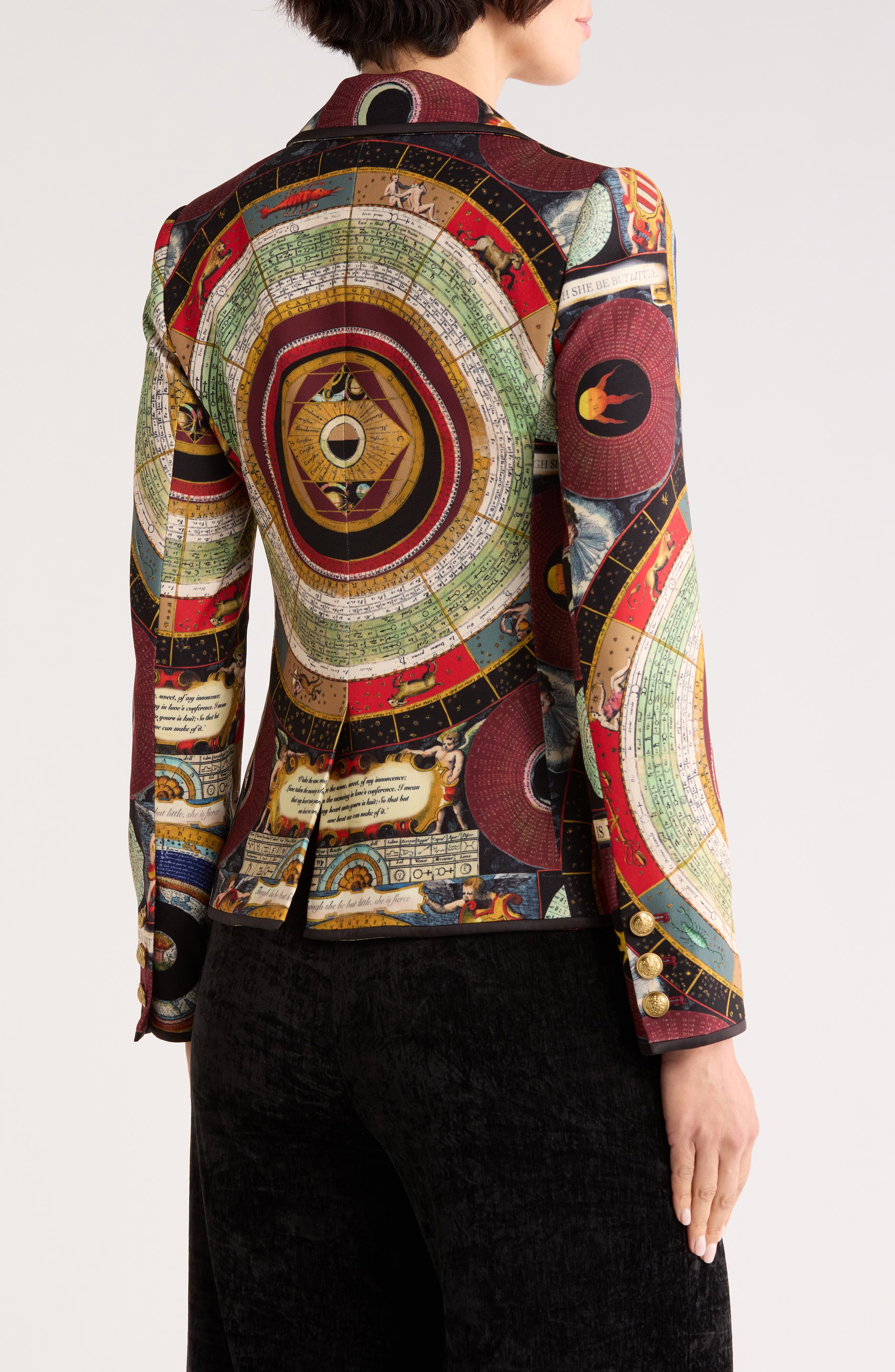Mya Notch Lapel Fitted Blazer - image 2