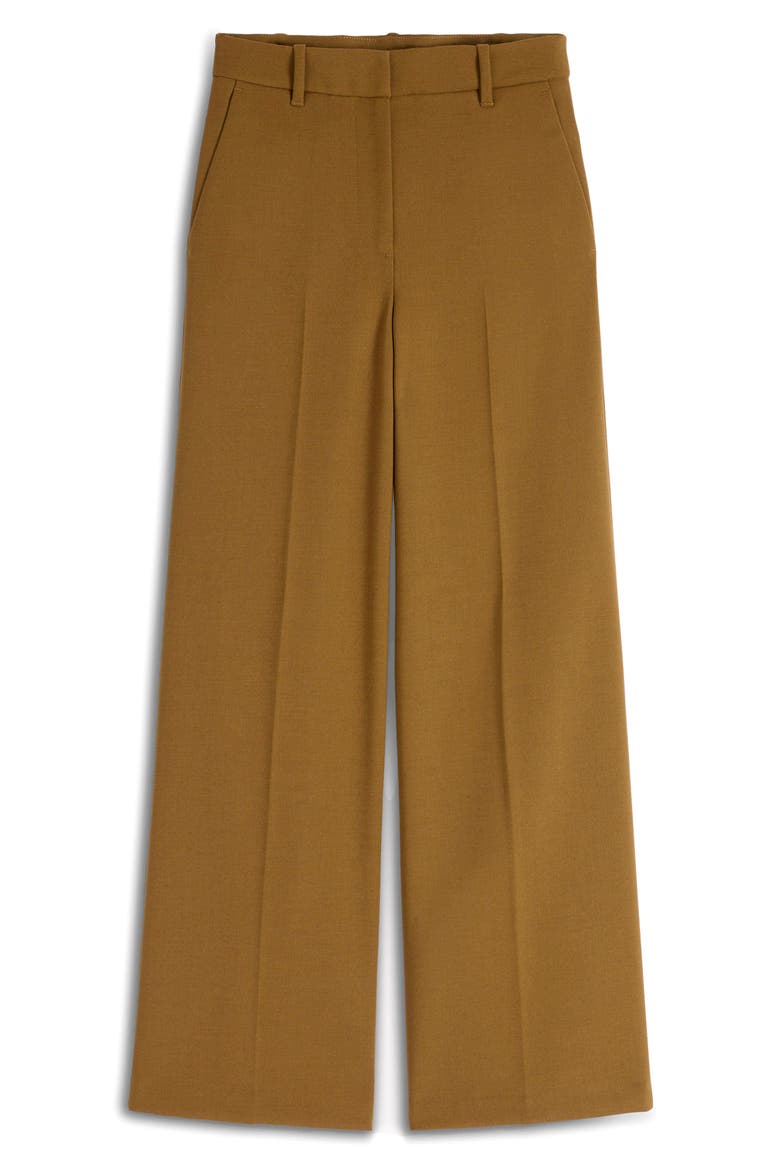 Belgravia Wide Leg Trousers, Alternate, color, TOBACCO