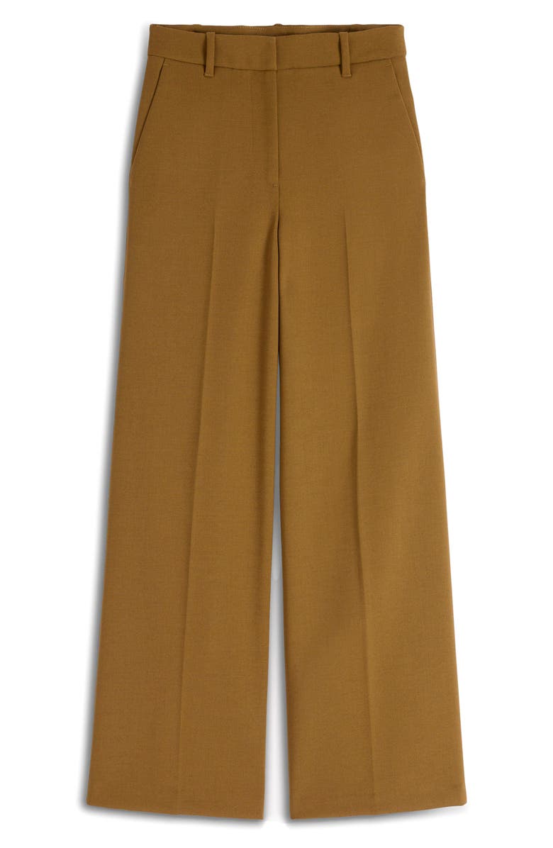 Boden Belgravia Wide Leg Trousers, Alternate, color, Tobacco