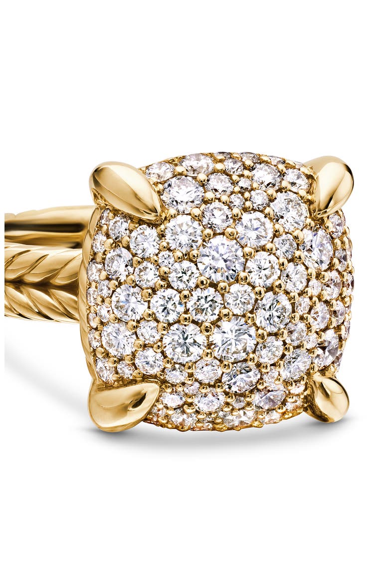 Chatelaine® 18K Yellow Gold Ring with Diamonds, Alternate, color, YELLOW GOLD/ DIAMOND