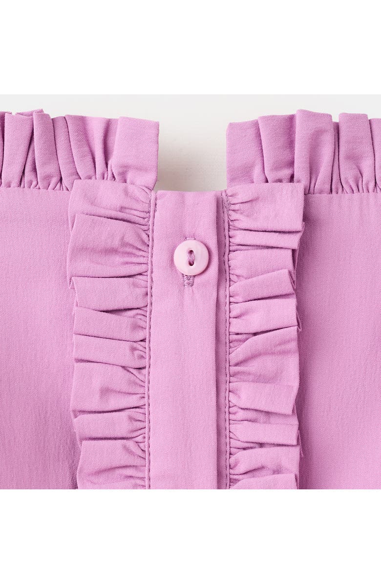 MANGO Featuring Hailey Bieber Dreyfus Off the Shoulder Shirt, Alternate, color, Pastel Pink