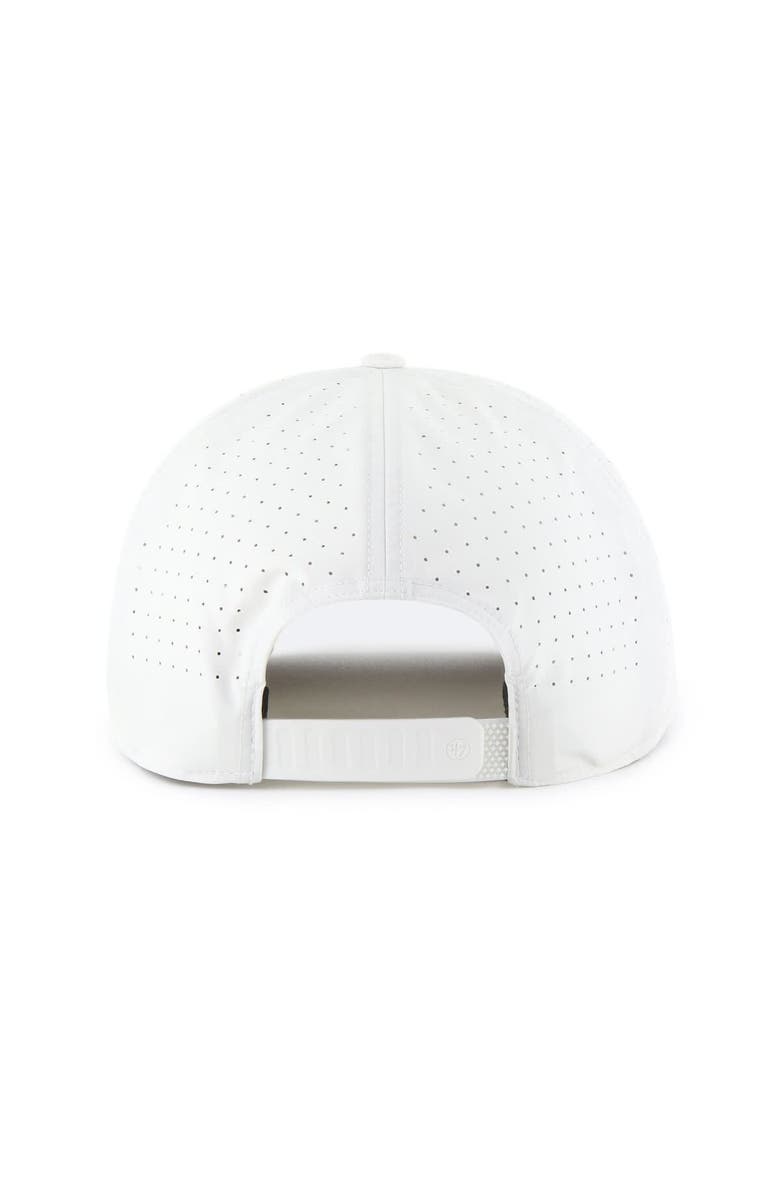 '47 Men's '47 White Florida Gators Cypher Midfield Adjustable Hat, Alternate, color, 