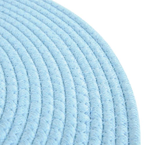 Kaplan Early Learning Company Flex Spot Woven Mat In Blue