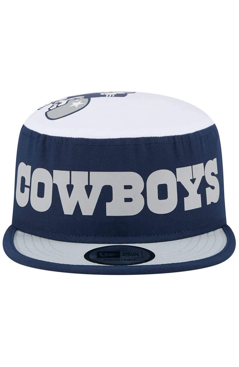New Era Men's New Era Navy Dallas Cowboys Throwback Retro Painter Snapback Hat, Alternate, color, 