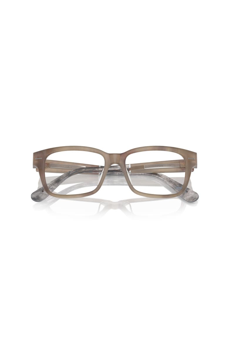 53mm Rectangle optical glasses, Alternate, color, Beige