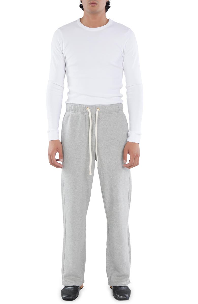 Les Tien Heavyweight Classic Pant, Alternate, color, Heather Grey
