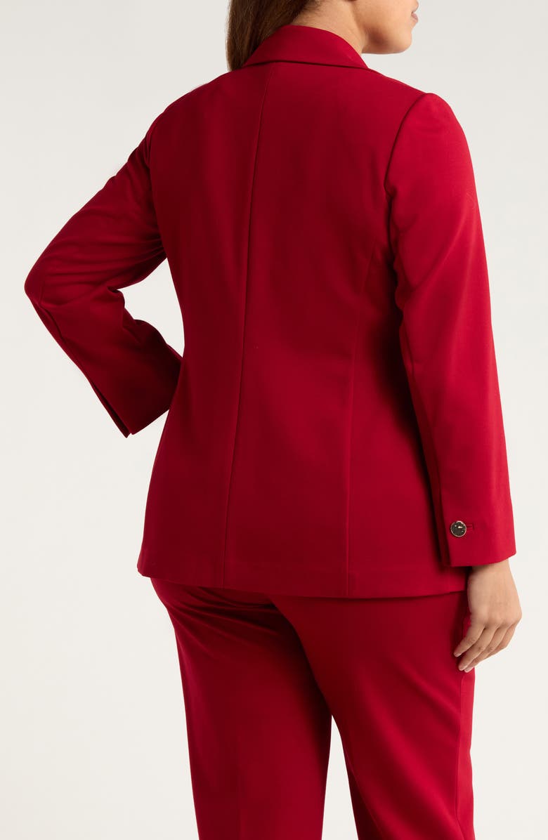 Anne Klein Straight Leg Pants, Alternate, color, Titan Red