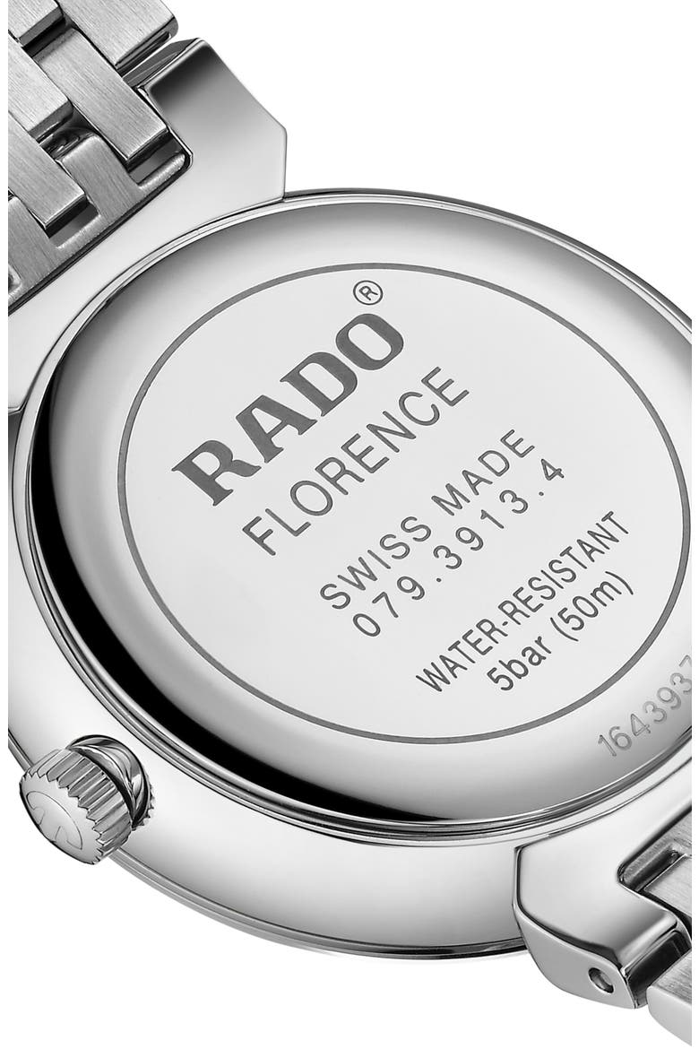 Florence Classic Diamond Bracelet Watch, 30mm, Alternate, color, BLACK