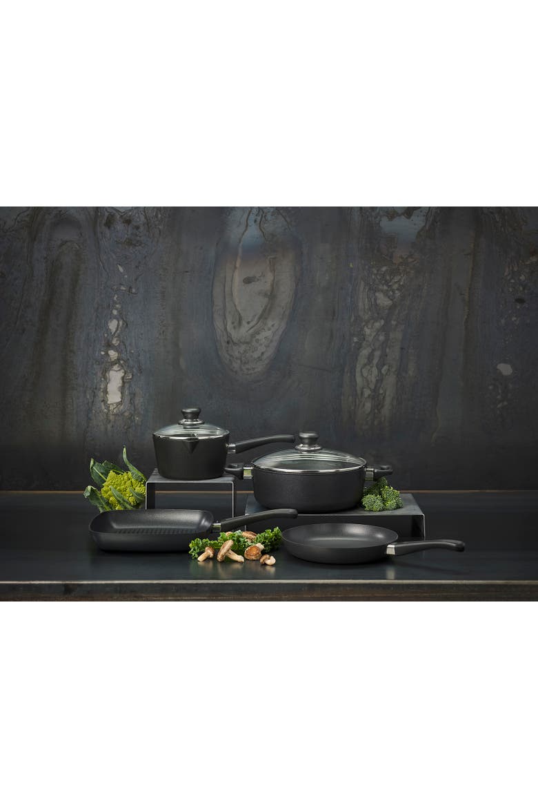 Classic 12-1/2 Inch Saute Pan with Lid, Alternate, color, Black