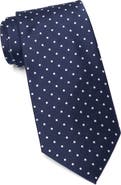 Brooks Brothers Polka Dot Silk Blend Tie