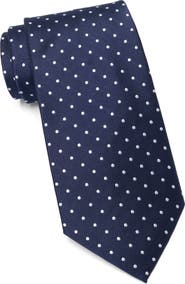 Brooks Brothers Polka Dot Silk Blend Tie